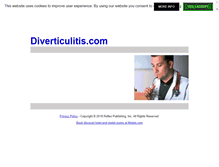 Tablet Screenshot of diverticulitis.com